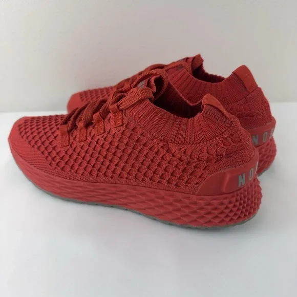 NOBULL Men's Knit‎ Runner Red Size US 9.5 / EUR 43